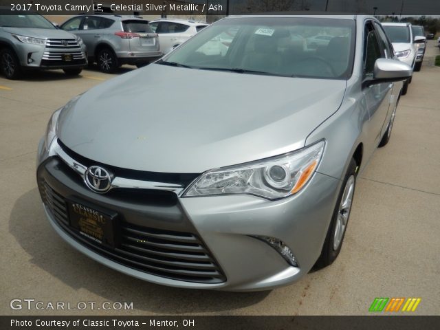 2017 Toyota Camry LE in Celestial Silver Metallic