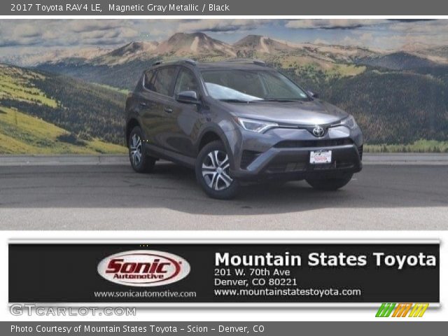 2017 Toyota RAV4 LE in Magnetic Gray Metallic