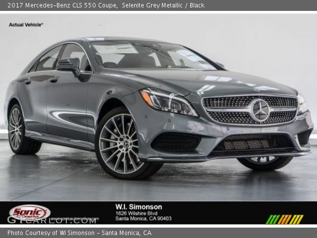 2017 Mercedes-Benz CLS 550 Coupe in Selenite Grey Metallic