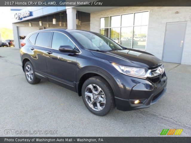 2017 Honda CR-V EX-L AWD in Gunmetal Metallic