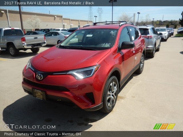 2017 Toyota RAV4 LE in Barcelona Red Metallic