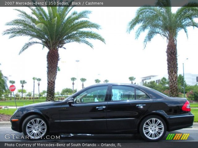 2007 Mercedes-Benz E 350 Sedan in Black