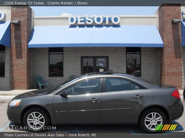 2006 Pontiac G6 Sedan in Granite Metallic