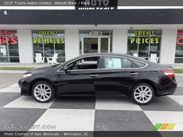 2015 Toyota Avalon Limited in Attitude Black