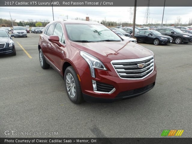 2017 Cadillac XT5 Luxury AWD in Red Passion Tintcoat