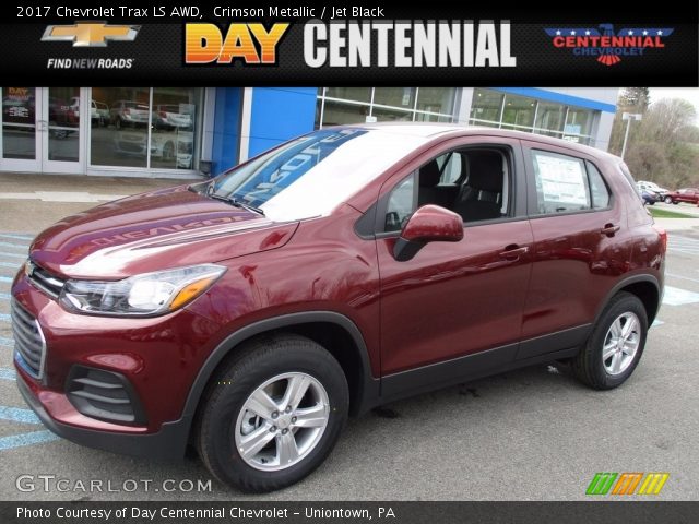2017 Chevrolet Trax LS AWD in Crimson Metallic
