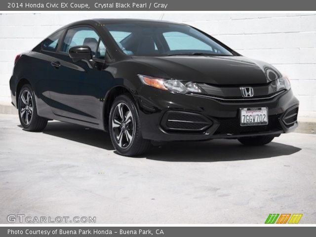 2014 Honda Civic EX Coupe in Crystal Black Pearl