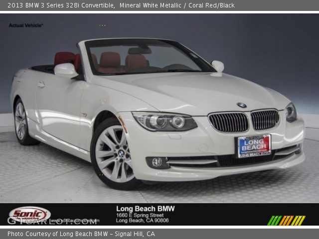 2013 BMW 3 Series 328i Convertible in Mineral White Metallic