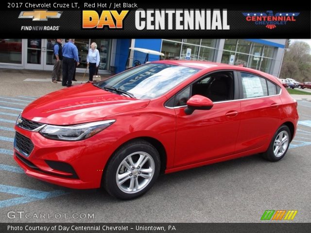 2017 Chevrolet Cruze LT in Red Hot