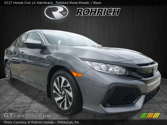 2017 Honda Civic LX Hatchback in Polished Metal Metallic