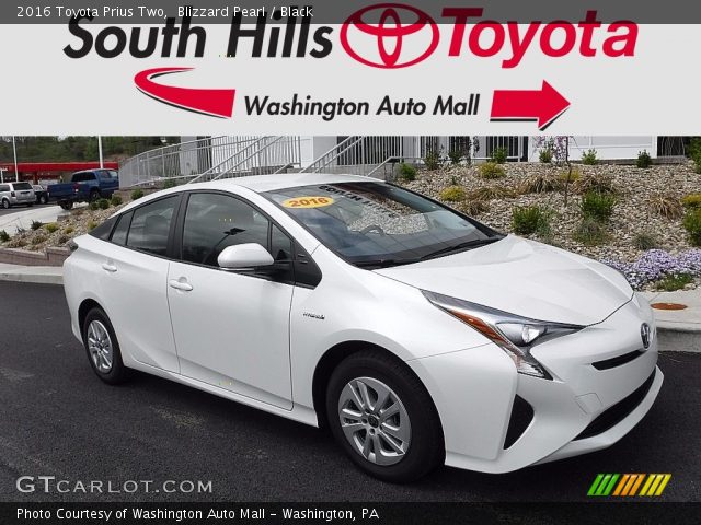 2016 Toyota Prius Two in Blizzard Pearl
