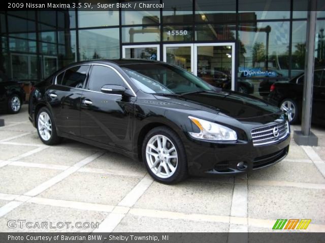 2009 Nissan Maxima 3.5 SV in Super Black