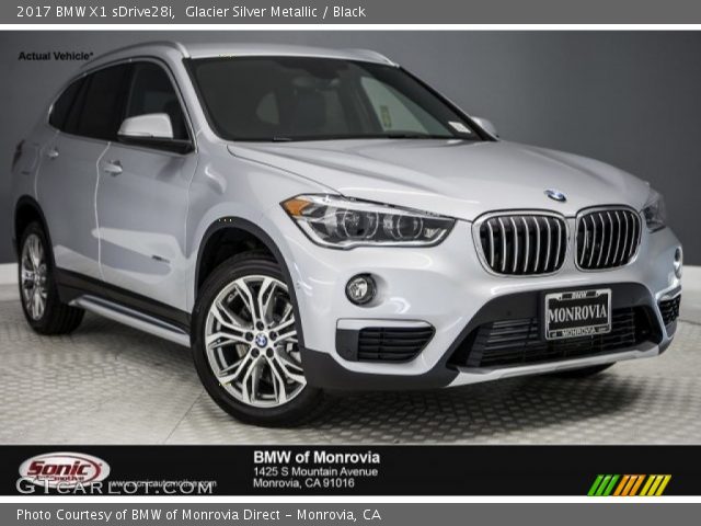 2017 BMW X1 sDrive28i in Glacier Silver Metallic