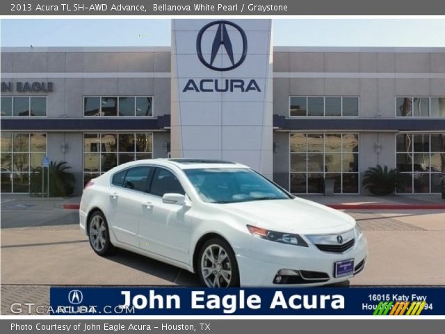 2013 Acura TL SH-AWD Advance in Bellanova White Pearl