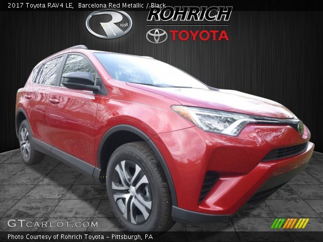 2017 Toyota RAV4 LE in Barcelona Red Metallic