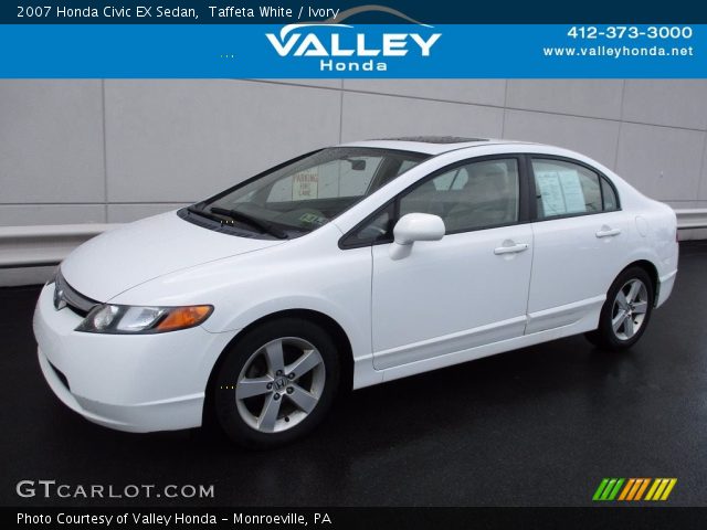 2007 Honda Civic EX Sedan in Taffeta White