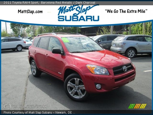 2011 Toyota RAV4 Sport in Barcelona Red Metallic