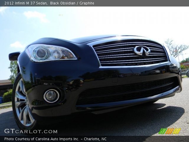 2012 Infiniti M 37 Sedan in Black Obsidian