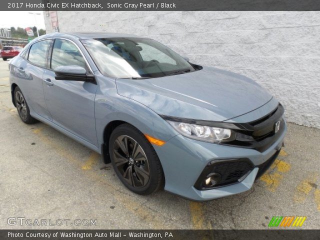 2017 Honda Civic EX Hatchback in Sonic Gray Pearl