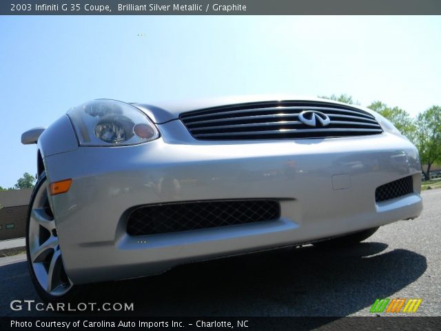 2003 Infiniti G 35 Coupe in Brilliant Silver Metallic