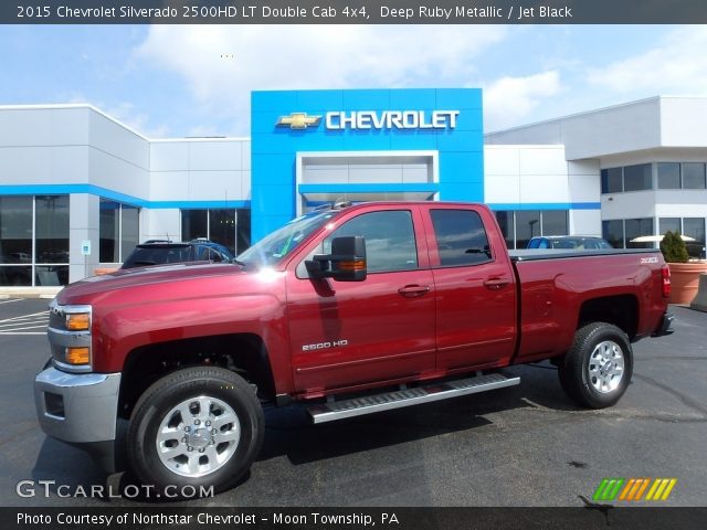 2015 Chevrolet Silverado 2500HD LT Double Cab 4x4 in Deep Ruby Metallic