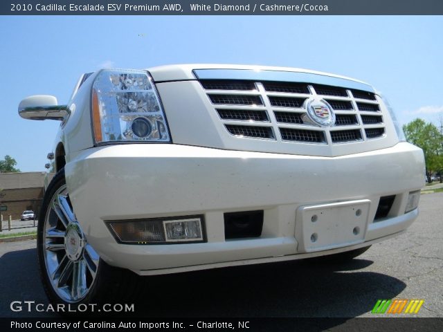 2010 Cadillac Escalade ESV Premium AWD in White Diamond