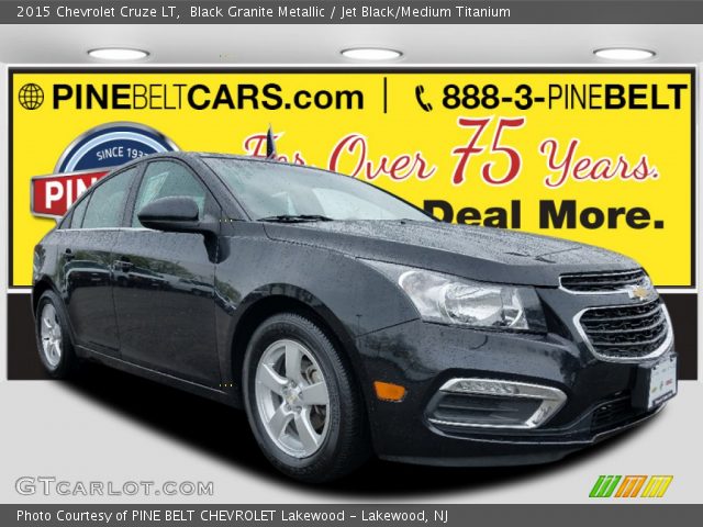 2015 Chevrolet Cruze LT in Black Granite Metallic