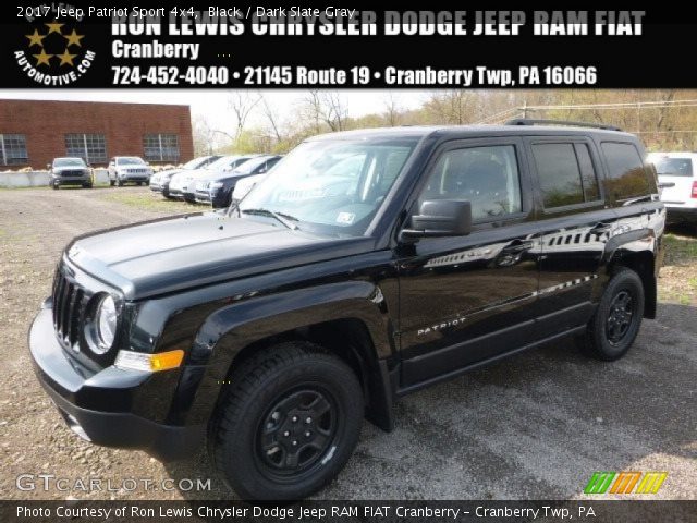 2017 Jeep Patriot Sport 4x4 in Black
