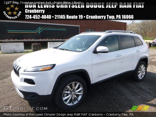 2017 Jeep Cherokee Limited 4x4 in Bright White