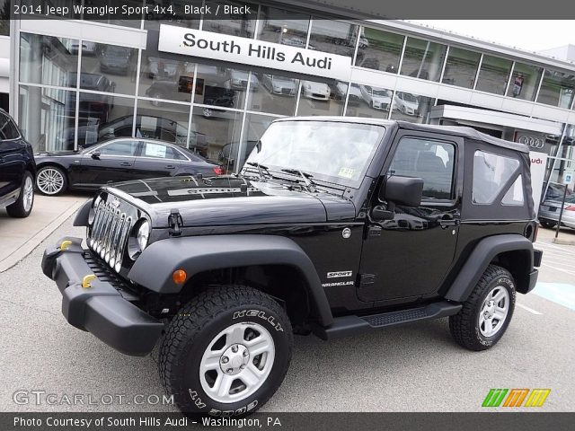 2014 Jeep Wrangler Sport 4x4 in Black