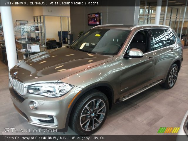 2017 BMW X5 xDrive35i in Atlas Cedar Metallic