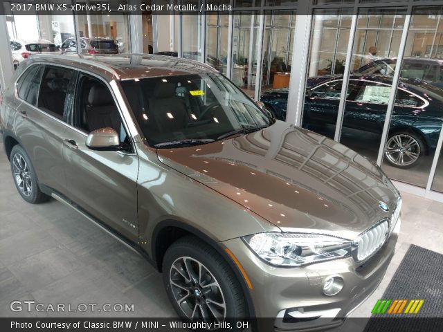 2017 BMW X5 xDrive35i in Atlas Cedar Metallic