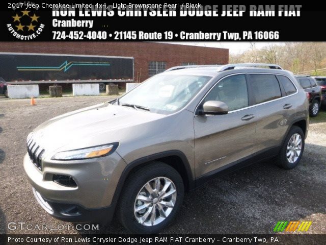 2017 Jeep Cherokee Limited 4x4 in Light Brownstone Pearl