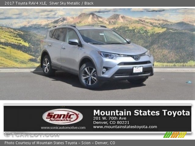 2017 Toyota RAV4 XLE in Silver Sky Metallic