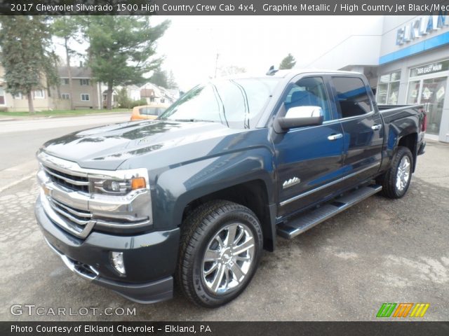 2017 Chevrolet Silverado 1500 High Country Crew Cab 4x4 in Graphite Metallic