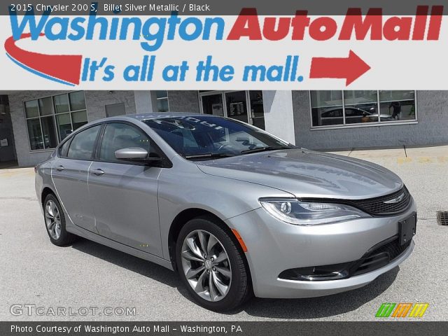 2015 Chrysler 200 S in Billet Silver Metallic