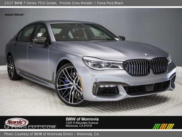 2017 BMW 7 Series 750i Sedan in Frozen Grey Metallic