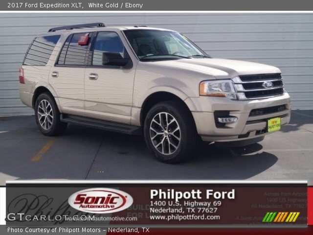 2017 Ford Expedition XLT in White Gold