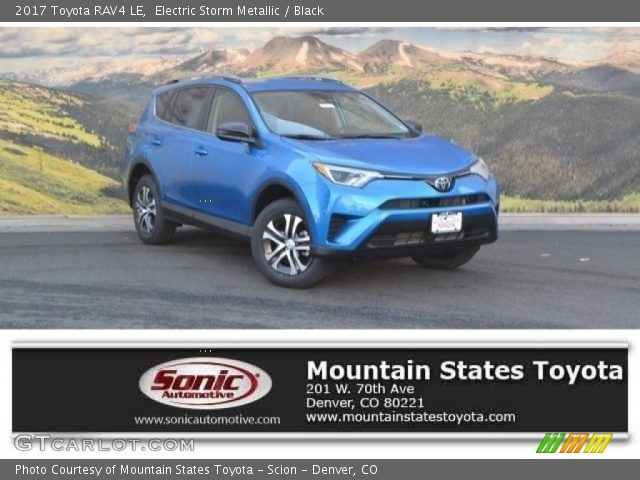 2017 Toyota RAV4 LE in Electric Storm Metallic