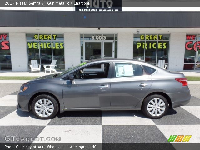 2017 Nissan Sentra S in Gun Metallic