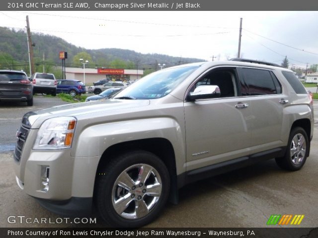 2014 GMC Terrain SLE AWD in Champagne Silver Metallic