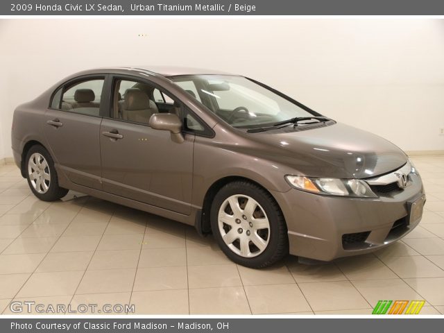 2009 Honda Civic LX Sedan in Urban Titanium Metallic