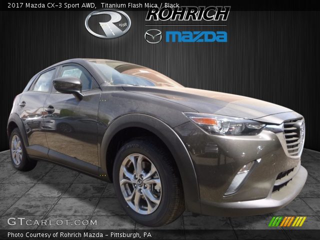 2017 Mazda CX-3 Sport AWD in Titanium Flash Mica