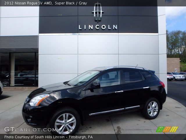 2012 Nissan Rogue SV AWD in Super Black