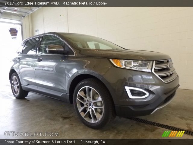 2017 Ford Edge Titanium AWD in Magnetic Metallic