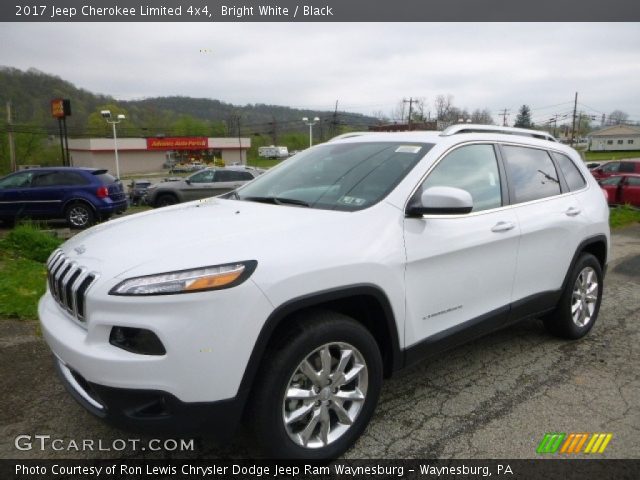 2017 Jeep Cherokee Limited 4x4 in Bright White