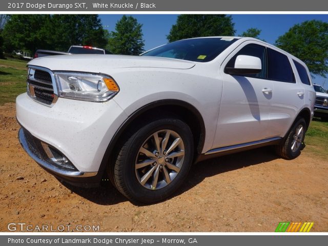 2017 Dodge Durango SXT in White Knuckle