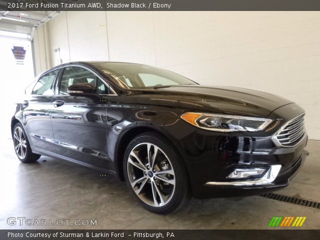 2017 Ford Fusion Titanium AWD in Shadow Black