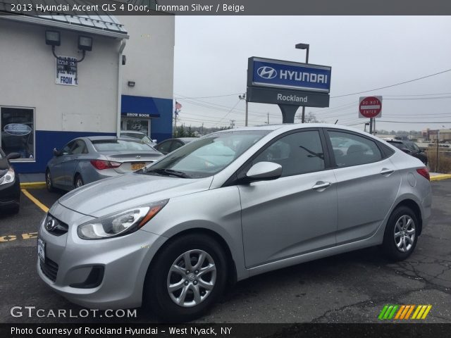 2013 Hyundai Accent GLS 4 Door in Ironman Silver