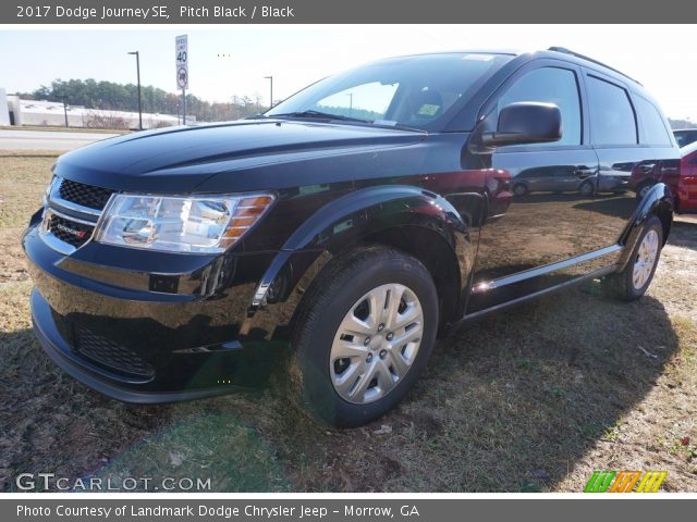 2017 Dodge Journey SE in Pitch Black